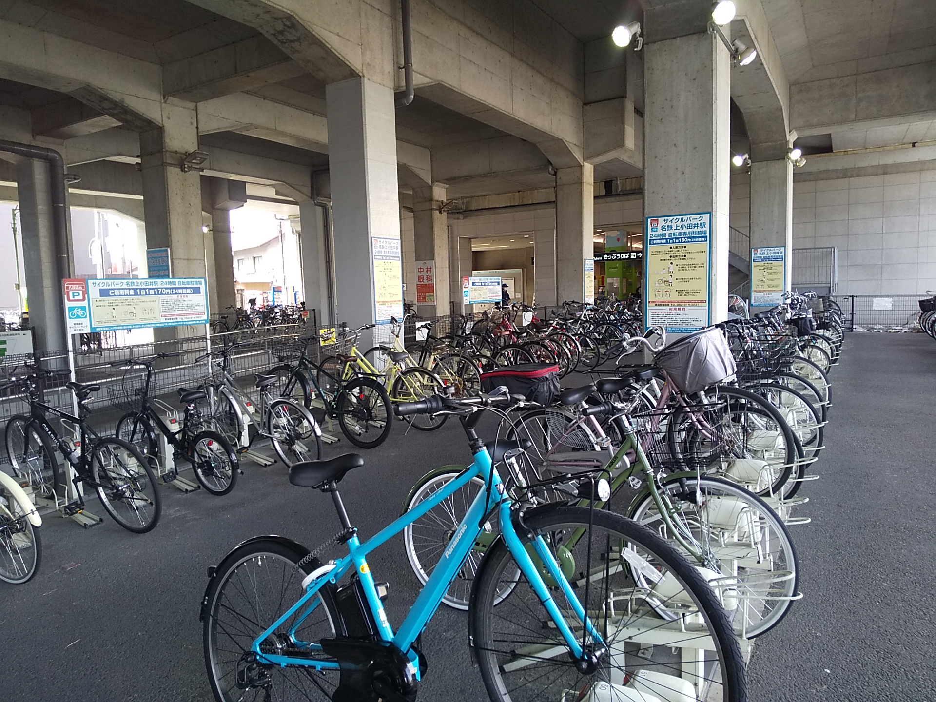 サイクルパーク名鉄上小田井駅24時間自転車専用駐車場 image