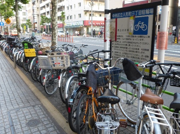 こま参道 自転車 駐輪場